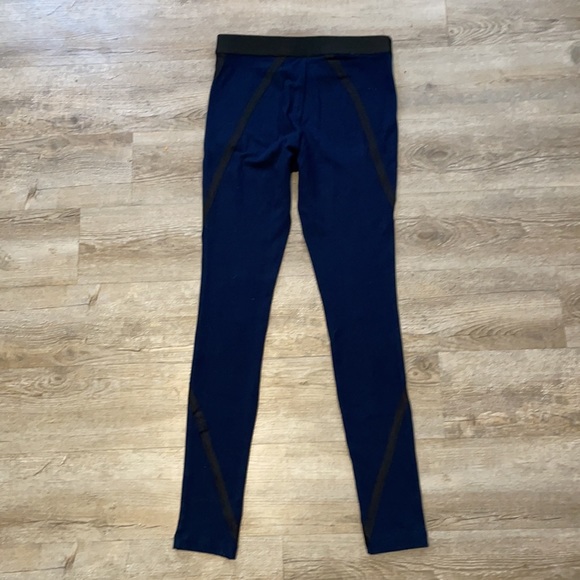 Theory Black & Blue Leggings - Picture 3 of 3